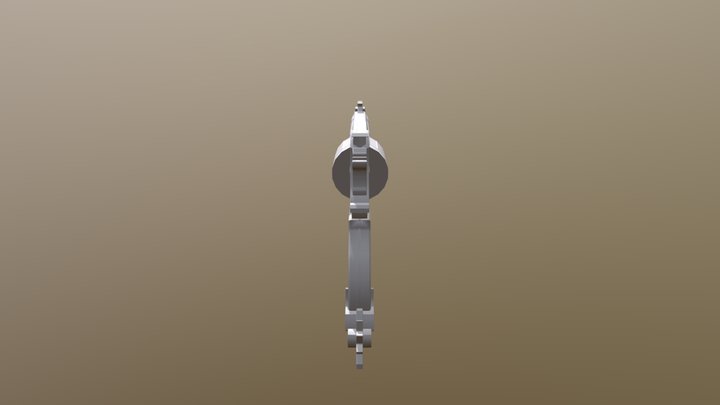 Mcree Gun 3D Model