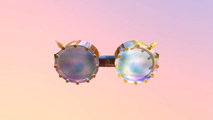 Luna Goggles 3D Model