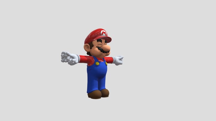 Mario [SFM] 3D Model