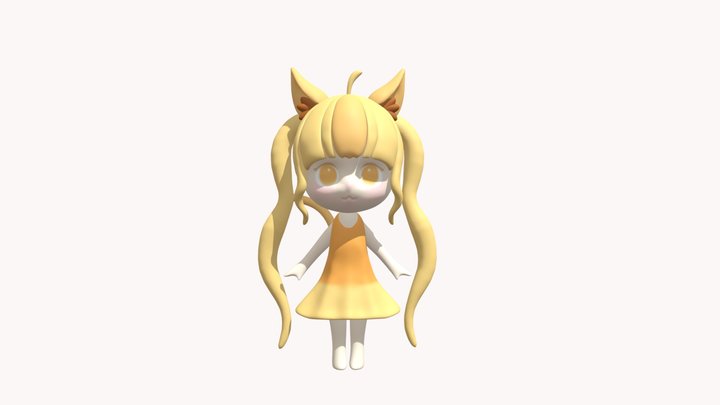 Catgirls 3D models - Sketchfab