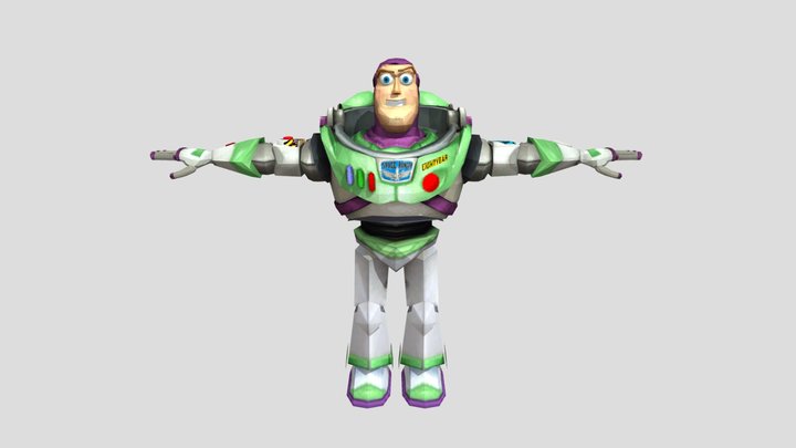 Buzz NDS Cutscene FBX – Gratis 3D-model STL