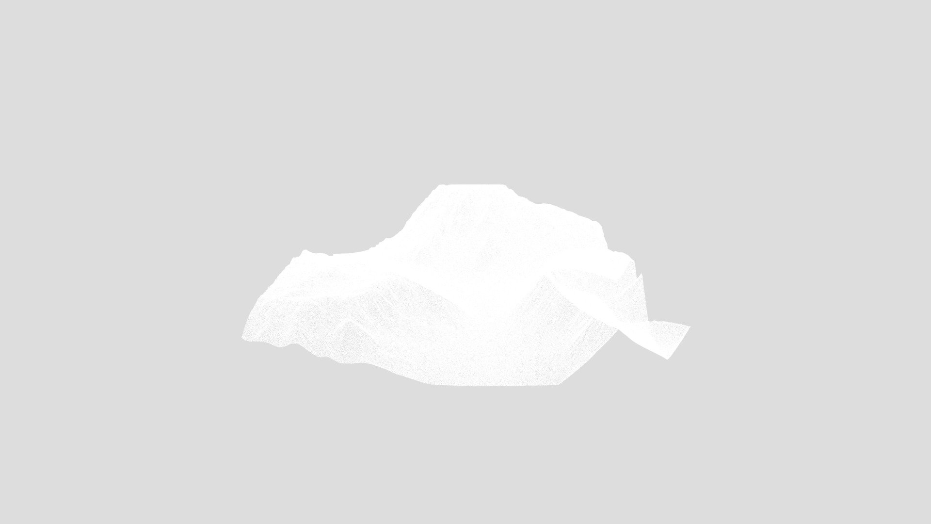 Snowy Mountain River point clouds