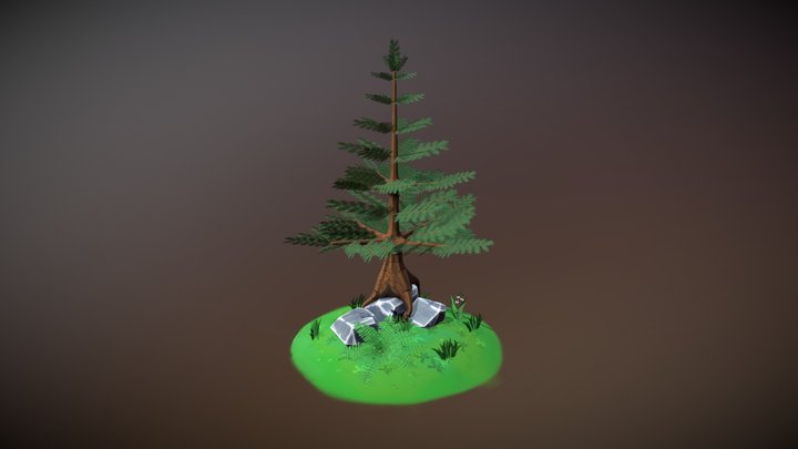 Forest Scene 3D Model