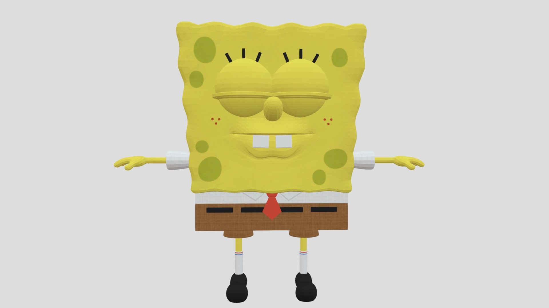 BFBBR - Spongebob SquarePants - Download Free 3D model by SMF Features ...