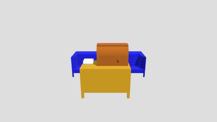 CRT with nentendo 3D Model