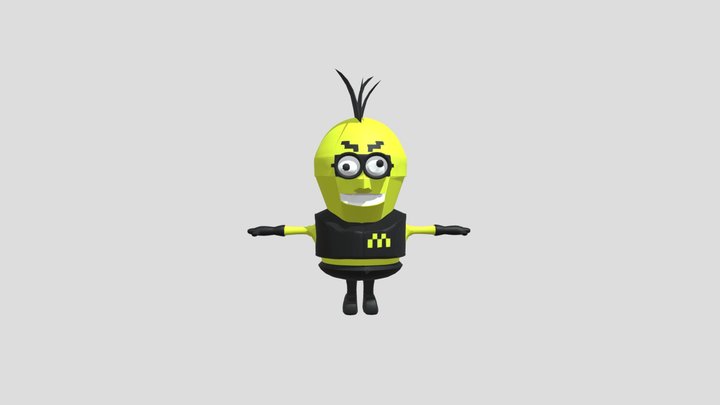Drunk Walk 3D Model