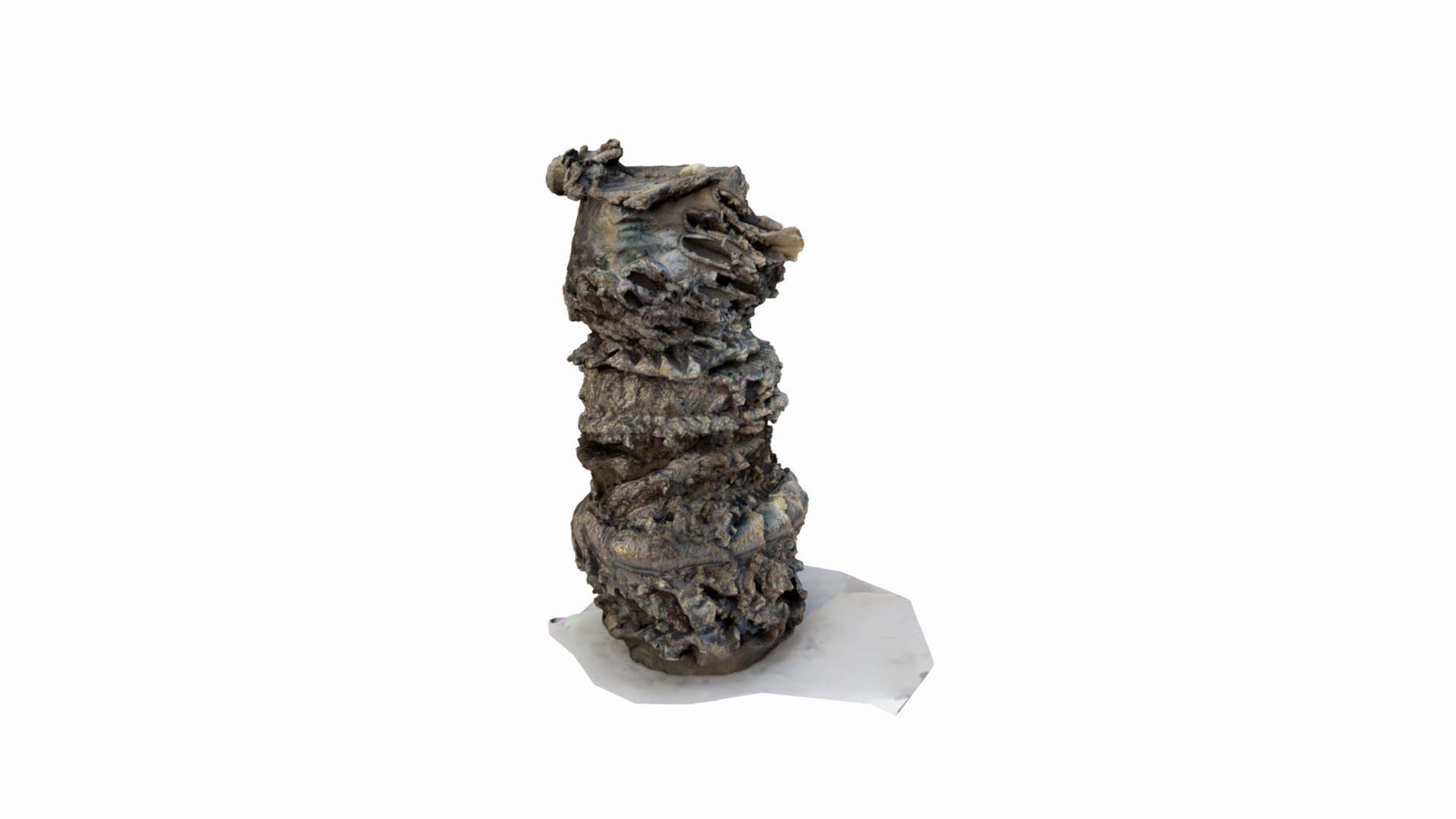 Power drill pottery
