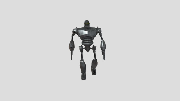 Iron Giant Robot 3D Model