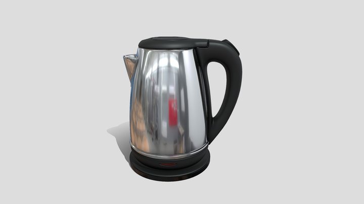 Electric_ Kettle 3D Model