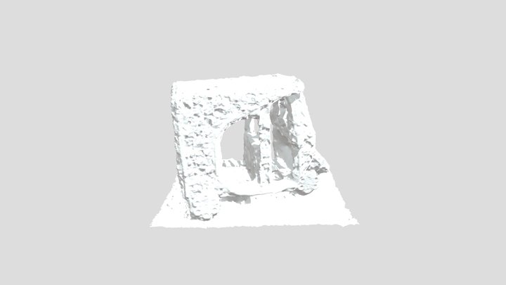Blue Rickshaw Photogrammetry 3D Model