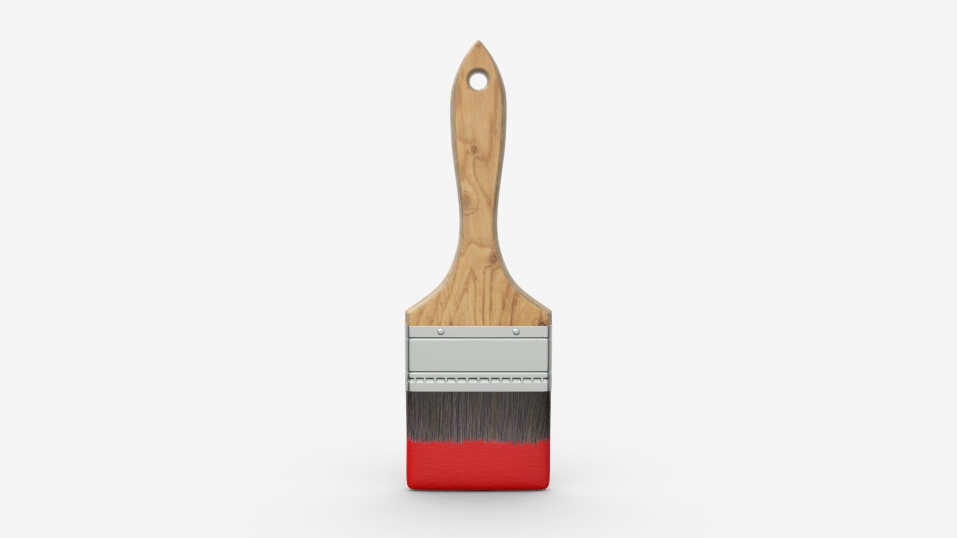 Regular brush. Кисточка 3д модель. кисточка макет. макет кисточки для печати. paint brush 3d.