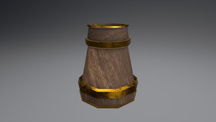 Pint Cup 3D Model