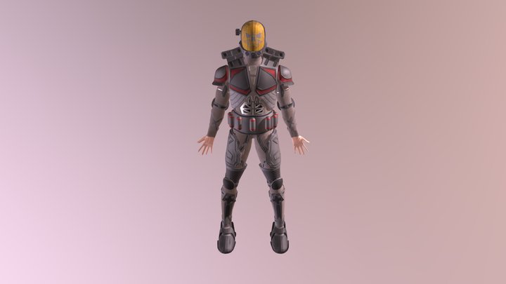 Hypothetical Character from my own game 3D Model