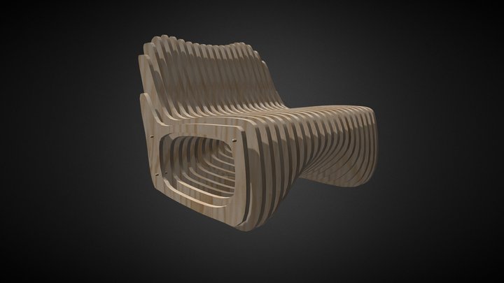 Donut chair 3D Model