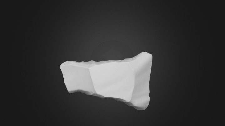 Tværpil - Transverse arrowhead 3D Model