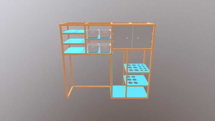 Mobiliario Interno 3D Model