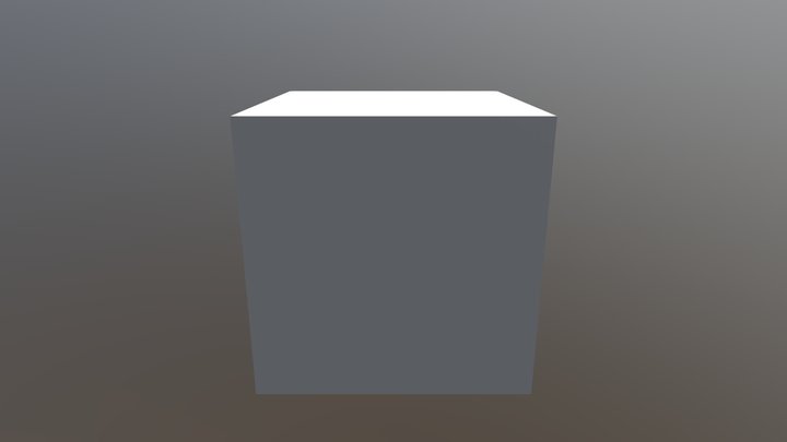 Cube 01 3D Model