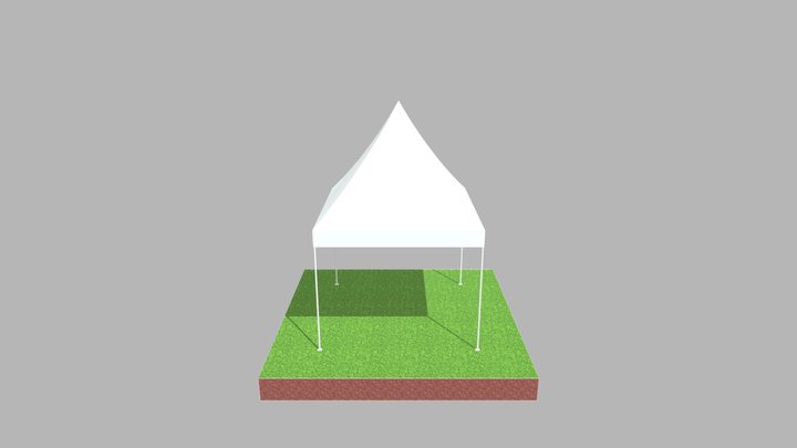 High Peak Tent 3D Model