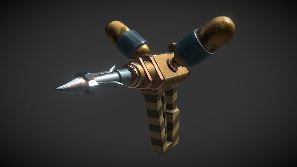 Steampunk grappling hook gun mod by queeneoftartes on DeviantArt