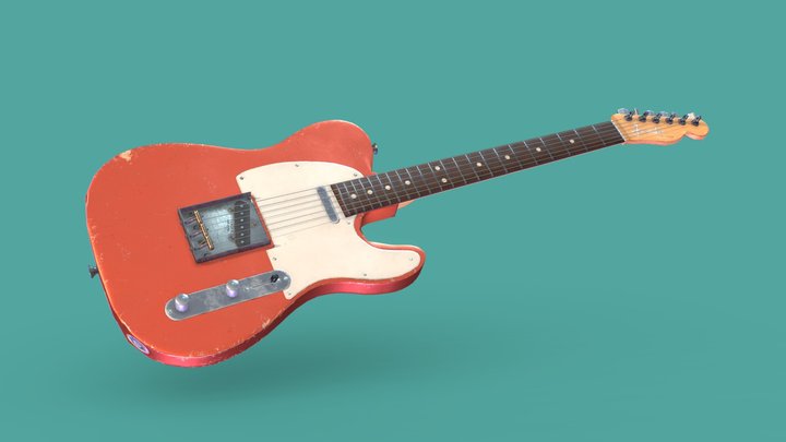 Fender Telecaster 3D Model