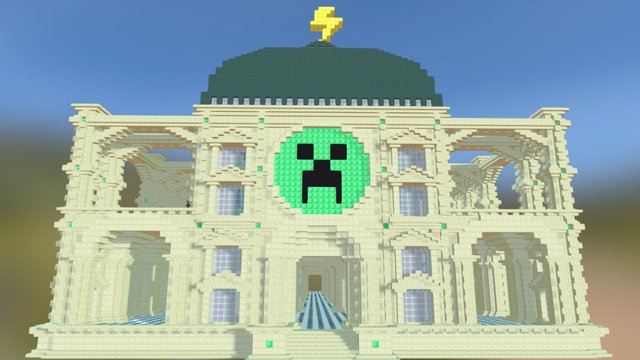 SimulaCRAFT: Creeper Cathedral v1.0 3D Model