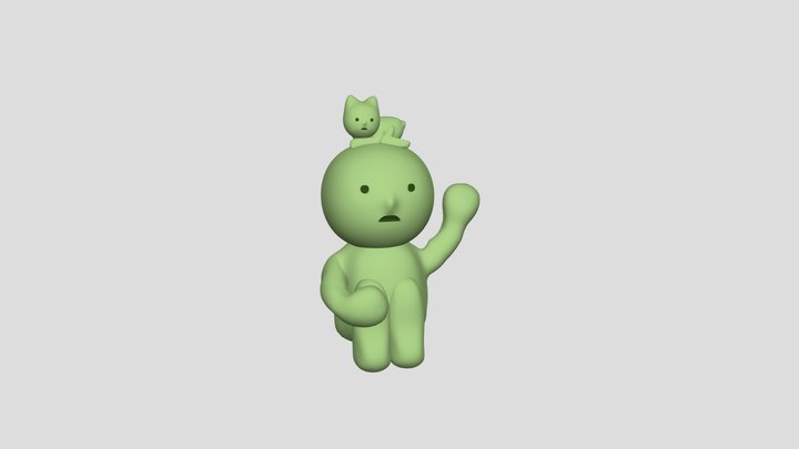 Smiski Cat