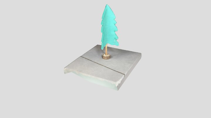 Tree pine decor 3D Model