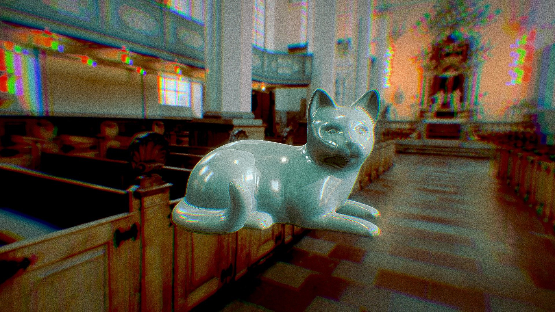Statue Cat