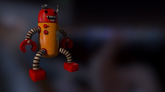 Rebel Robot 3D Model