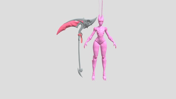 Orchid Madam Vora 3D Model