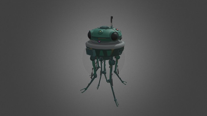 Star Wars Droid Wolf 3D Model