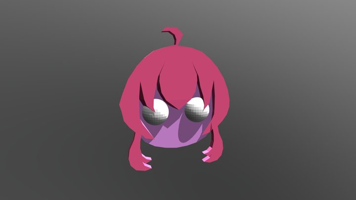 Kana Shocked Emoji WIP 3D Model