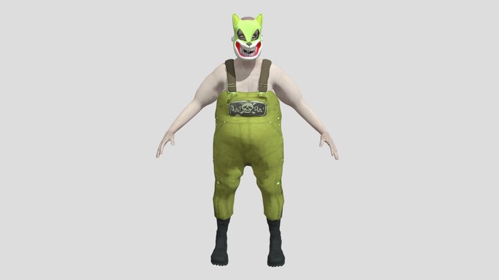 Fat Rider Model 3D Model