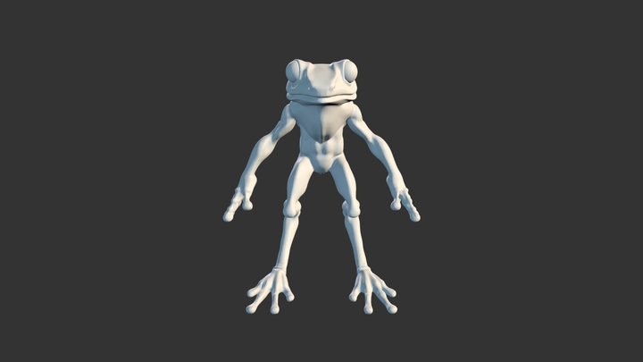 Frog 2 3D Model
