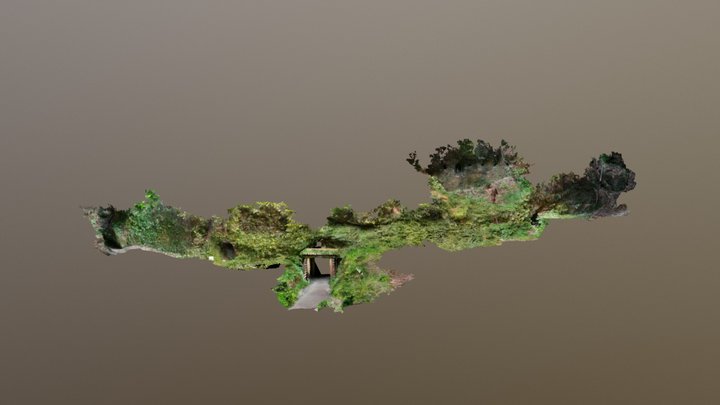 Ryugenji Shaft entrance 3D Model