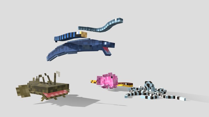 My ocean squad 3D Model
