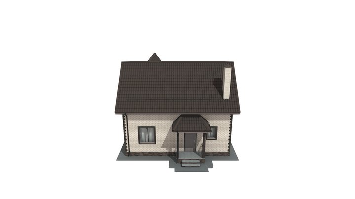 Проект дома М78-17 3D Model