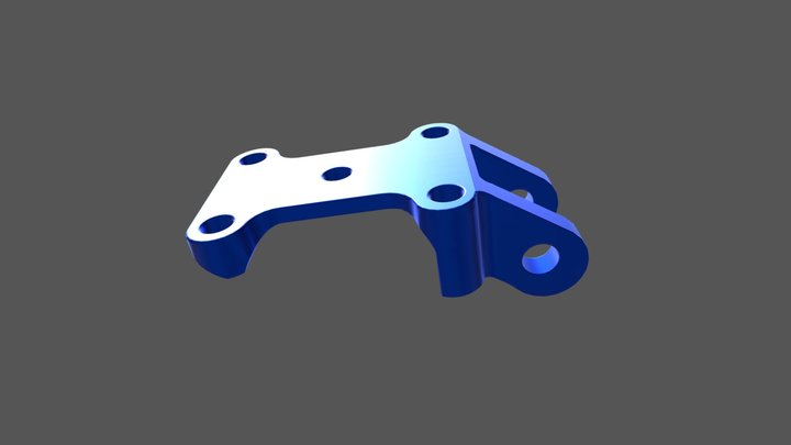 Площадка крепления рессоры 03.189.15.56.0 3D Model