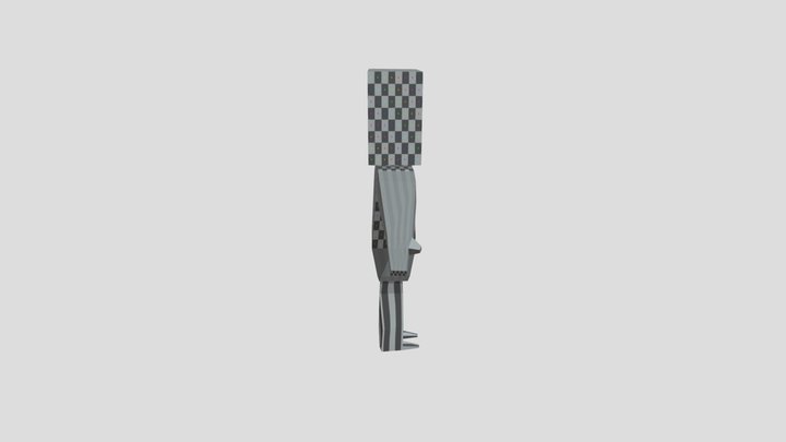 Enemy Robot UWU 3D Model