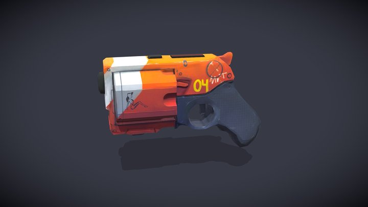 Bladerunner pistol 3D Model