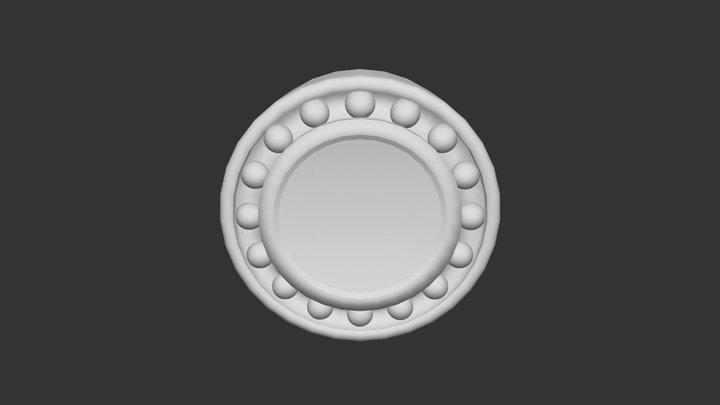 Ball Bearing 3D Model