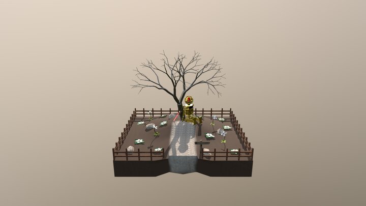Garden 3D Model