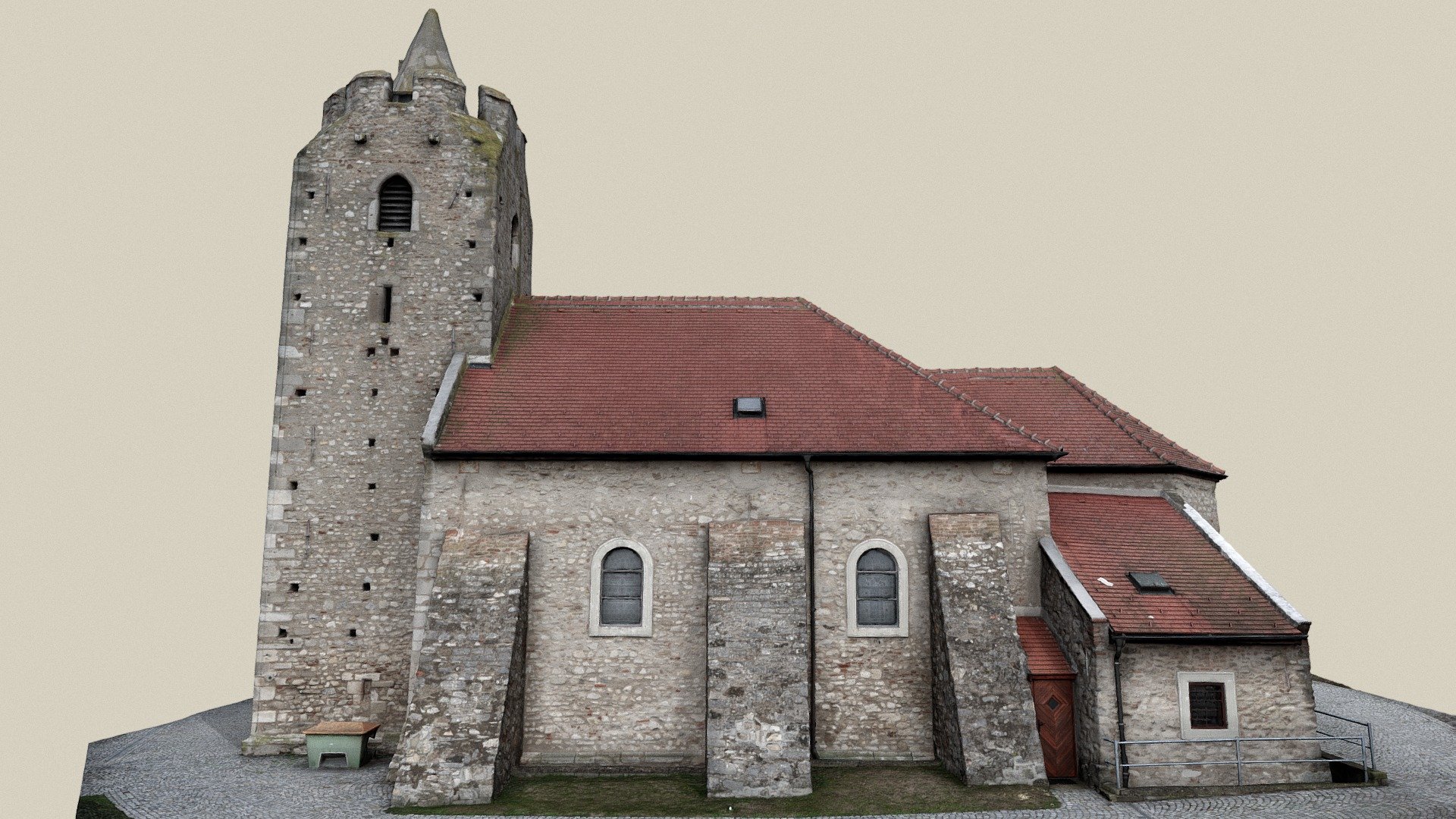 Pfarrkirche St. Margareta — Sketchfab embed 3D viewer