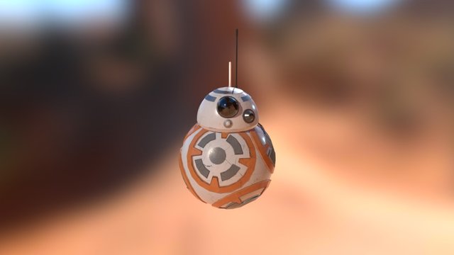 StarWars BB-8 Droid - Star Wars 3D Model