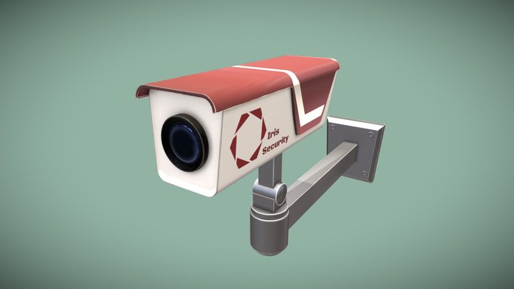 Security Camera 3D Model