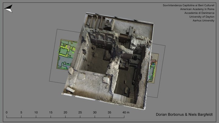 Roman cemetery on the Via Ostiense: Section VI 3D Model