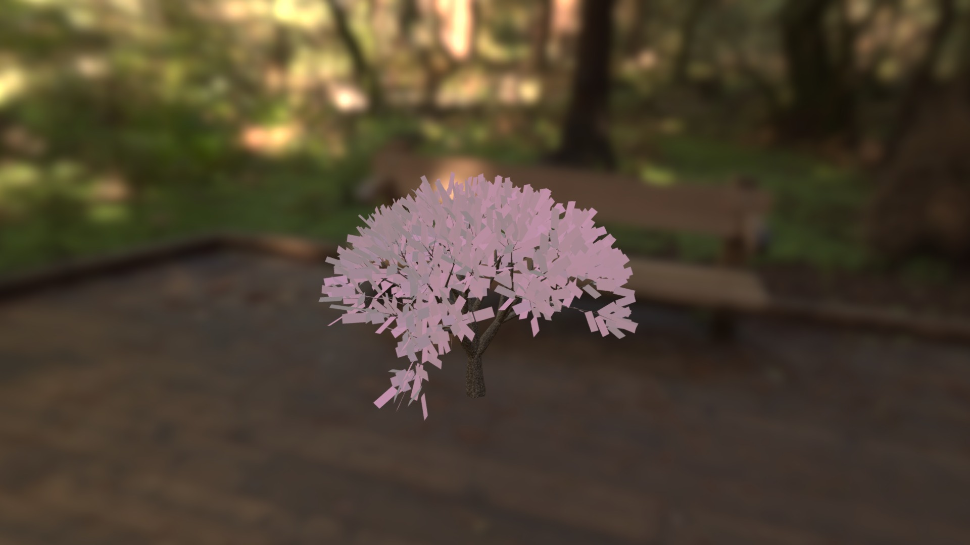 Pink Tree - Download Free 3D model by lewisguapo [86bedcf] - Sketchfab