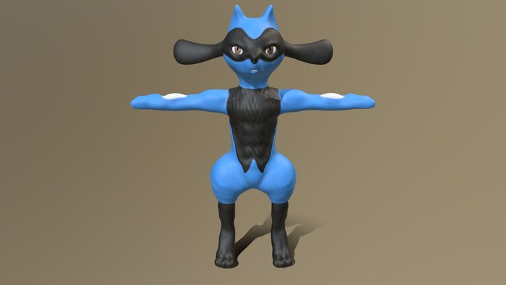 Riolu 3D models - Sketchfab