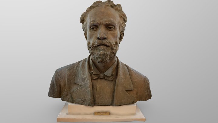 Levitan Bust 3D Model