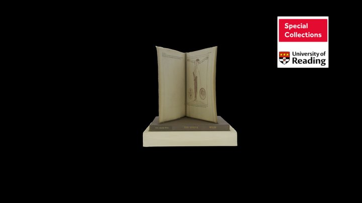 The Sphinx/Oscar Wilde- Art Nouveau book binding 3D Model